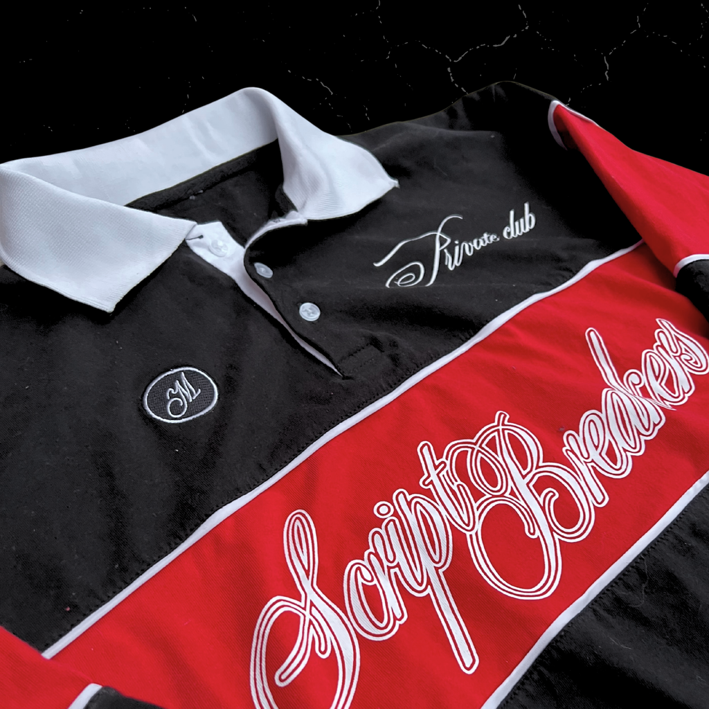 3T private club polo longsleeve
